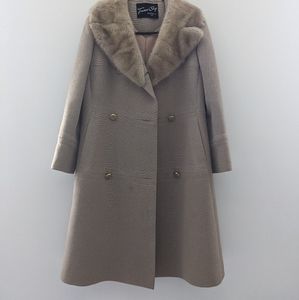 Retro Stegari Wool Trench Coat